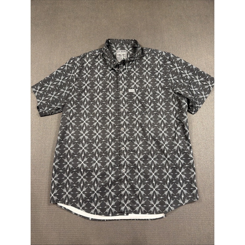 Dixxon Flannel Company The Riff Men's XL  Black/Gray Skeleton Halloween